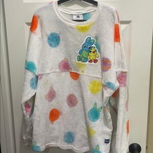 Disney & Pixar Character XL Long Sleeve Pullover (Pixar Fuzzy Fun).